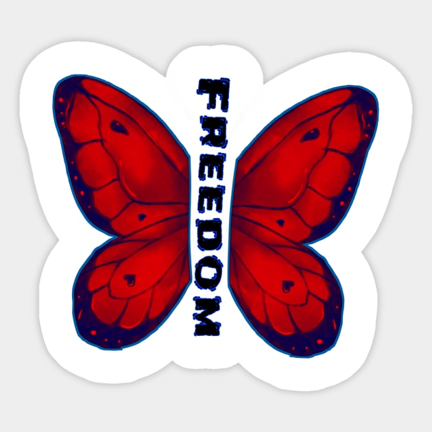 butterfly Sticker by Marnes